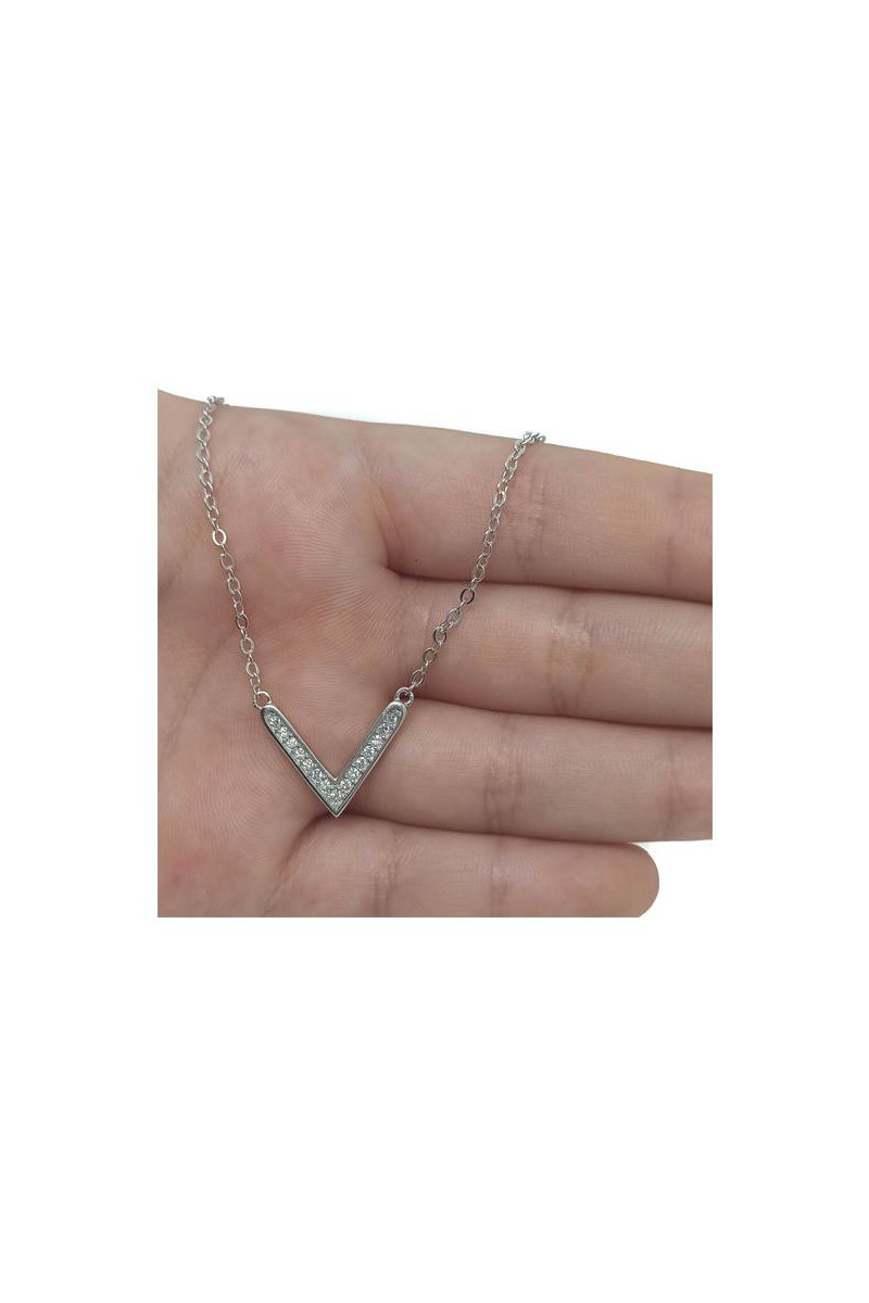 Gargantilla Celestial de Plata de Ley Sensibile Elegancia Estelar con Circonitas Blancas