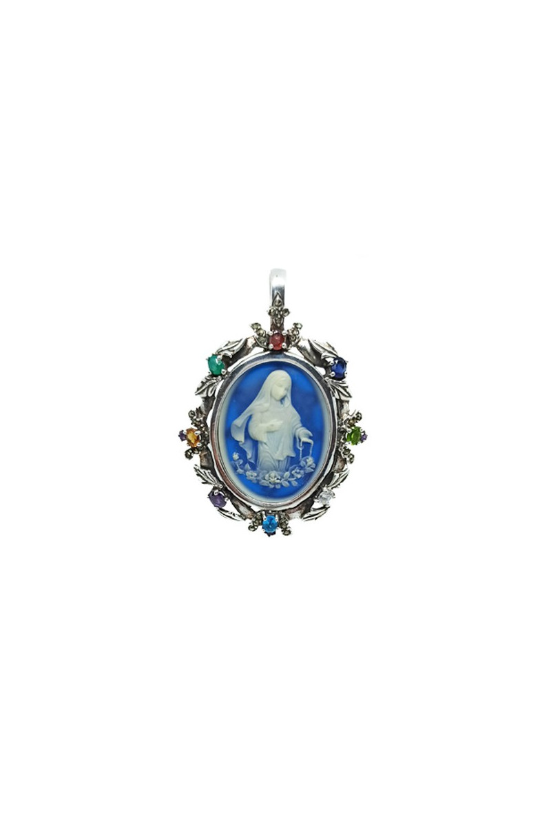 Colgante Virgen Plata de Ley Colgante Virgen Plata de Ley