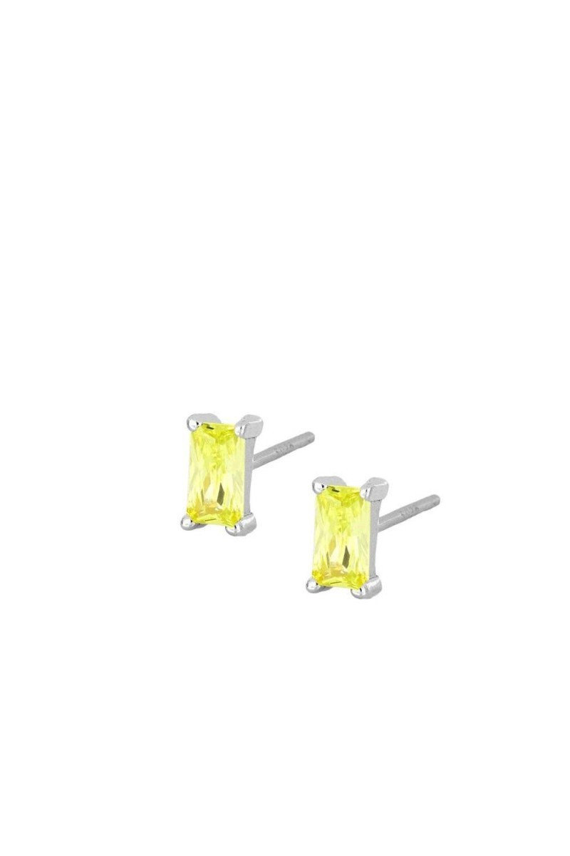 Pendientes Circonita - Elige tu color - Plata de Ley 925 - Somos Plata by Sensibile Pendientes Circonita - Elige tu color - Plata de Ley 925 - Somos Plata by Sensibile