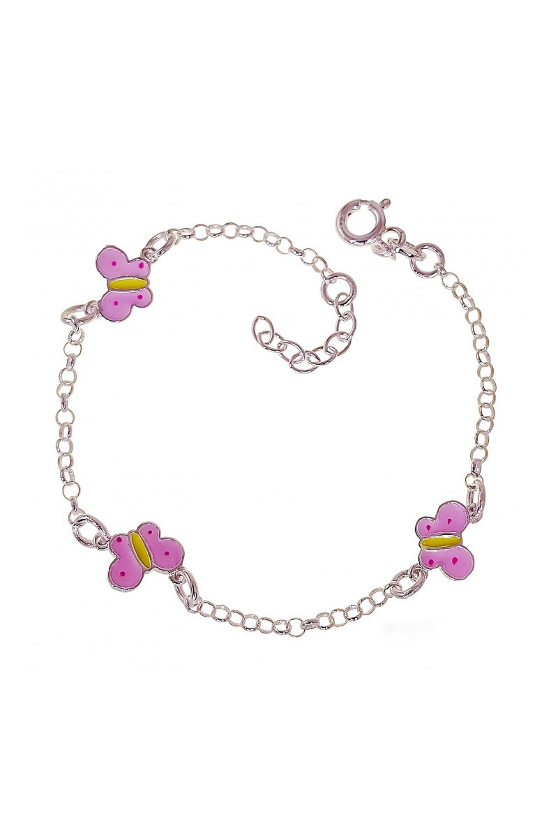Pulsera "Mariposas Encantadas" - Plata de Ley 925 Sensibile