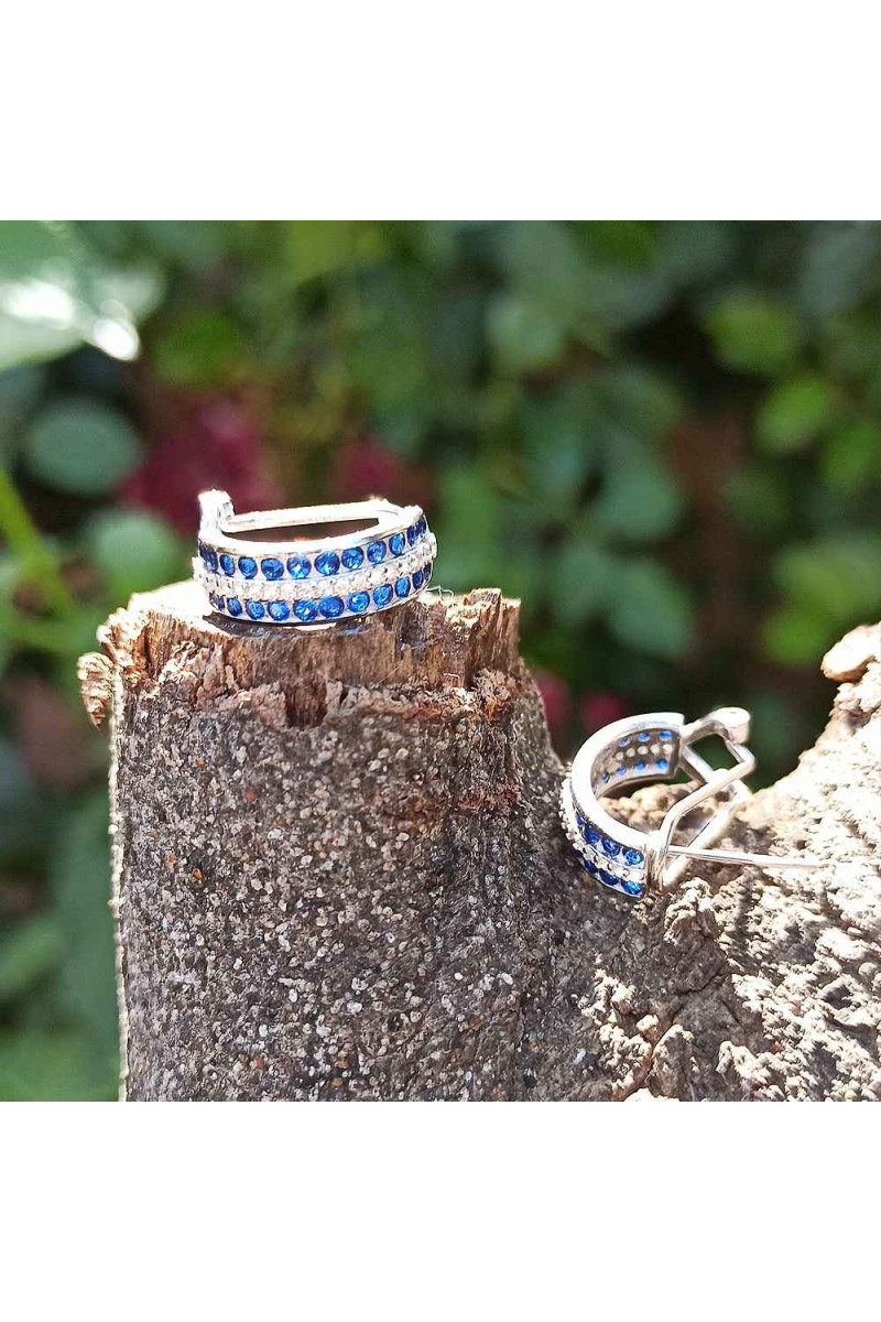 Pendientes Cierre Omega en Plata de Ley - Somos Plata by Sensibile