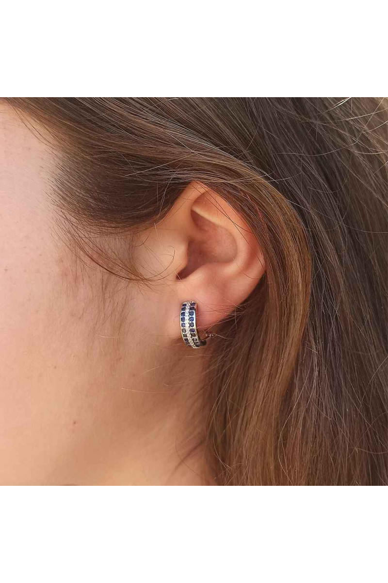 Pendientes Cierre Omega en Plata de Ley - Somos Plata by Sensibile