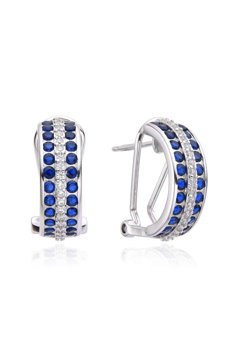 Pendientes Cierre Omega en Plata de Ley - Somos Plata by Sensibile