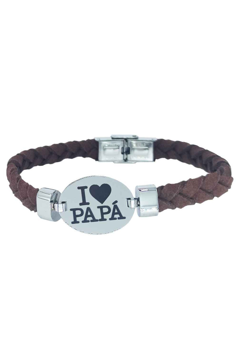Pulsera "I love papá" - SomosPlata by Sensibile Pulsera "I love papá" - SomosPlata by Sensibile