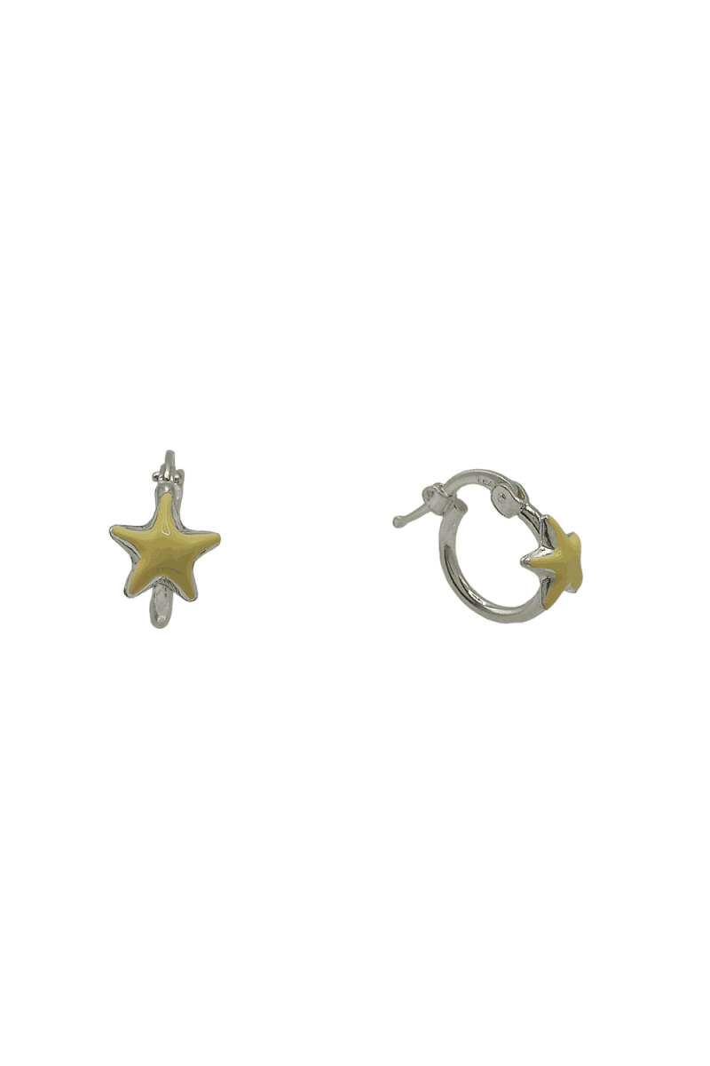 Aros Estrella de Mar Plata de Ley 925 - SomosPlata by Sensibile Aros Estrella de Mar Plata de Ley 925 - SomosPlata by Sensibile