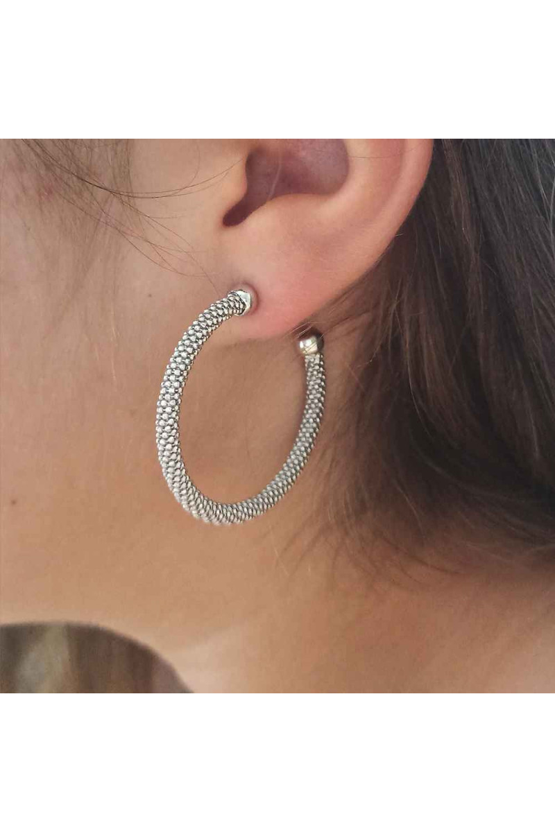 Aros 37 mm Plata de Ley 925 - SomosPlata by Sensibile Aros 37 mm Plata de Ley 925 - SomosPlata by Sensibile