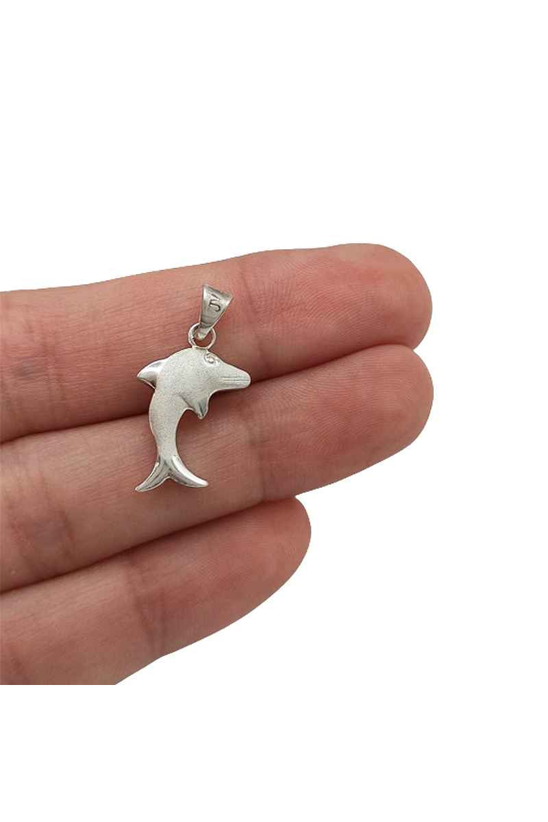 Colgante "Delfín Libre" - Plata de Ley 925 by Sensibile