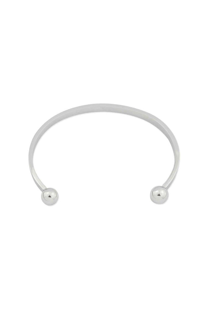 Pulsera Caballero Rígida con Esferas Acero Inoxidable - SomosPlata by Sensibile Pulsera Caballero Rígida con Esferas Acero Inoxidable - SomosPlata by Sensibile