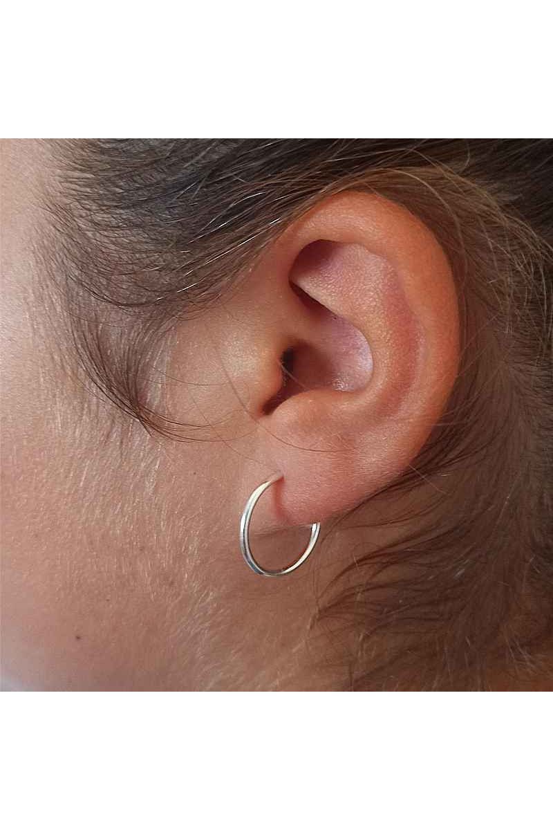 Aros Presión en diferentes medidas Plata de Ley 925 - SomosPlata by Sensibile