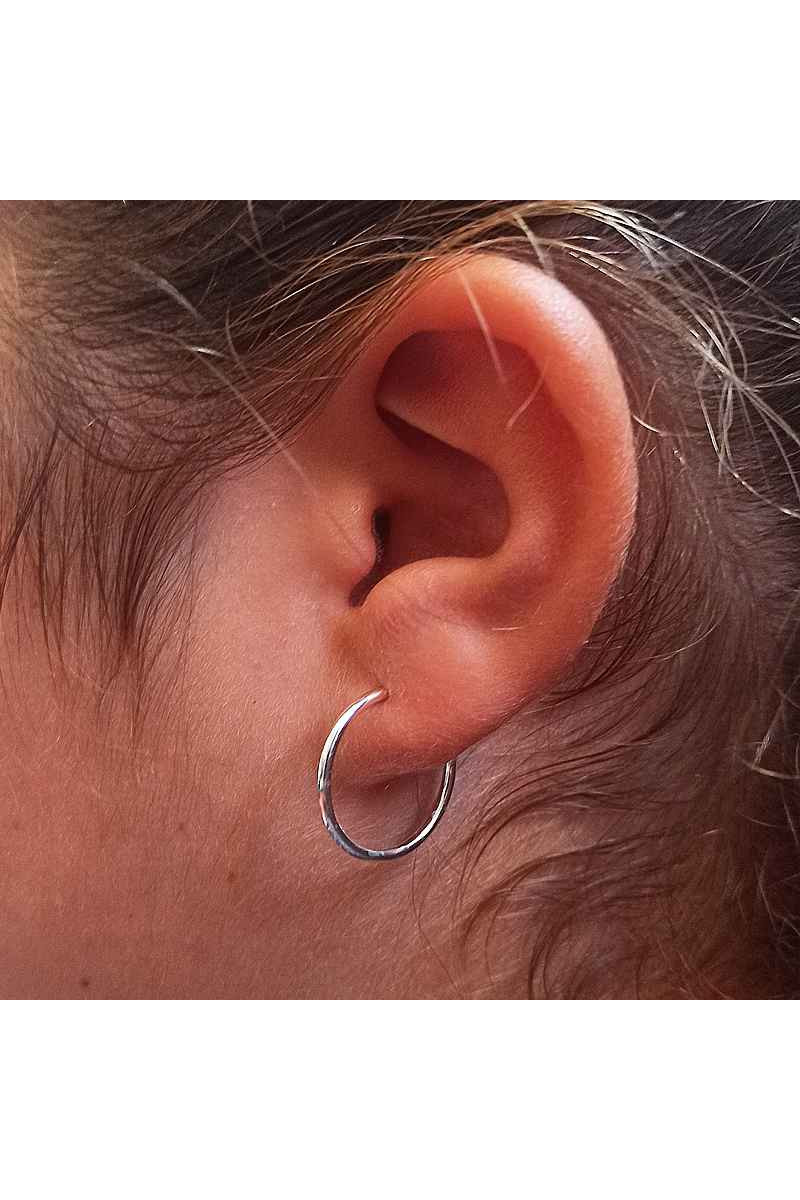 Aros Presión en diferentes medidas Plata de Ley 925 - SomosPlata by Sensibile