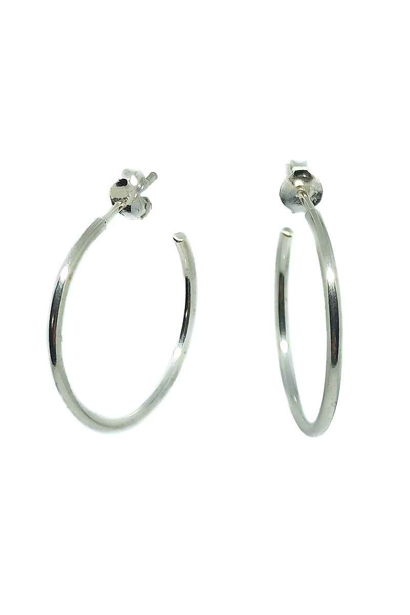 Aros Presión en diferentes medidas Plata de Ley 925 - SomosPlata by Sensibile